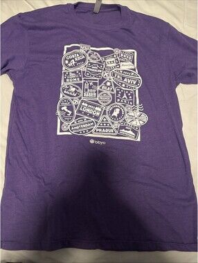 Purple Bbyo Graphic Tee Size M
